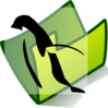 Penguin Folder Clip Art